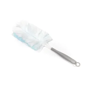 MT01 360-Degree Disposable Washable Microfiber Duster with Square Head and Fixed Handle