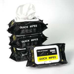 Made in China Custom Disposable Disinfecting Sneaker Cleaning Shoe Cleaning Wet Wipes