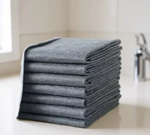 Magic Kitchen Cleanroom High Quality Lightweight Microfiber Cleaning Cloth Soft Thick Easy Clean Reusable Eco Friendly Towel
