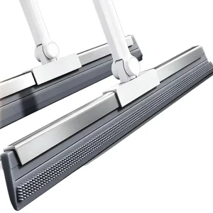 Magic Plastic Broom Water Squeegee for Floors Bathroom Toilet Hair Removal Model QX-003