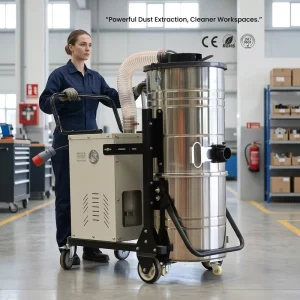 Magnesium Aluminum Dust Vacuum Cleaner Industrial Three-Phase Explosion-Proof Vacuum Cleaner for Multifunctional Explosion-proof