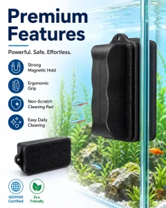 Magnetic Aquarium Glass Tank Algae Cleaner