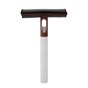 Magnetic Window Cleaner 2 in 1 Glass Cleaning Tool with Sponge Squeegee for High Windows Bulk