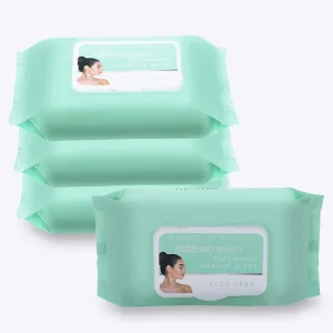 Makeup Remover Facial Wipes for Waterproof Makeup