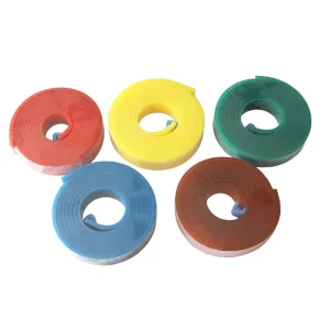 Manual 50 65a 75a 85a 90 Shore Cutter Polyurethane Sharpener Blade Screen Printing Squeegee Rubber for Silk