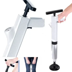 Manual Toilet Pump Drain Unblocker Bathroom Pipe Cleaner Plumbing Tool