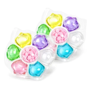 Manufacturer 10g 7 in 1 Laundry Pods Multi Chamber Detergent Capsules with Scent Booster Beads