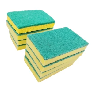 Manufacturer Biodegradable Kitchen Dishwashing Sponge Scouring Pad