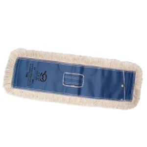 Manufacturer Custom Cotton and Polyester Flat Mop Head Refill for Dry Mopping