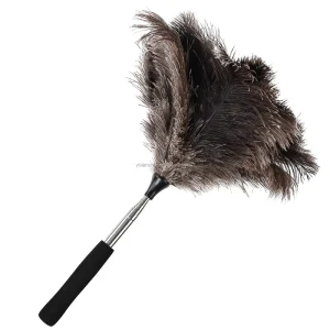 Manufacturer Custom Dyed Ostrich Feather Duster Colorful Soft Feathers Cleaning Tool for Home Car Hotel Use