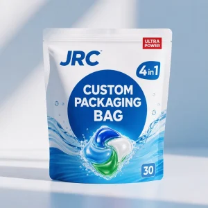 Manufacturer Custom Logo Packaging Bag for Laundry Detergent Pods Stand up Pouch Doypack Zipper Bag