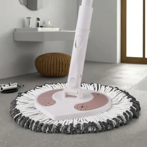 Manufacturer Design-Shaped Flat Mop with Disposable Non-Woven Dry and Wet Cleaning Refills