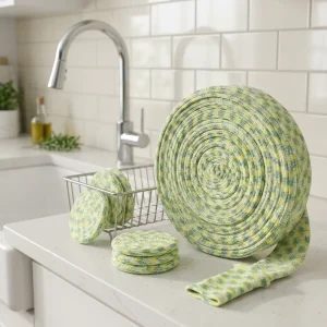 Manufacturer Direct Semi-Finished Kitchen Cleaning Sponge Raw Material Roll