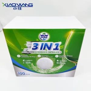 Manufacturer Dishwasher Tablets Disposable Detergent Pods 1 Chamber 5 in 1