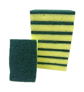 Manufacturer Double-Sided Kitchen Cleaning Sponge Scrubber