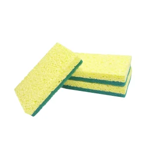 Manufacturer Durable Dish Cleaning Sponges and Scouring Pads High Water Absorption Customizable Color Kitchen Scrubbers