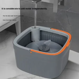 Manufacturer Hands Free Rotating Mop One Sweep Clean Sewage Separation Flat Mop Home Commercial Use Lazy Model