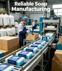Manufacturer OEM ODM Laundry Soap Bar 100g 2kg Bulk Container Load Factory Direct Custom Logo Halal ISO Certified