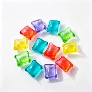 Manufacturer Private Label Multicolor Laundry Pods Customizable Scents Concentrated Laundry Capsules for US and EU Markets