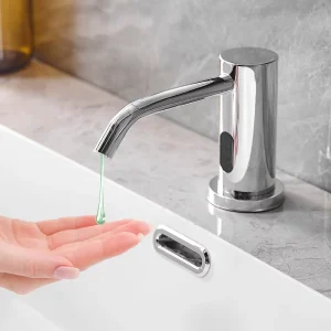 Manufacturer Supplier Automatic Liquid Soap Dispenser Sensor Foam Hand Soap Dispenser Sanitizer Machine for Bathroom