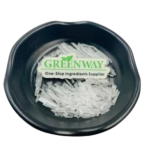 Manufacturer Supply High Quality 100% Natural Cosmetic Grade DL-Menthol Crystal CAS 1490-04-6 Daily Chemicals