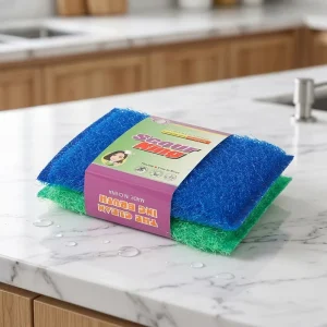 Manufacturer Supply Multi-Purpose Multi-Color Sponge Scrubber Pad