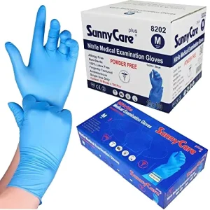 Manufacturers Nitrile Gloves Powder Free Washing Safety Hand Kitchen Household Disposable Gloves