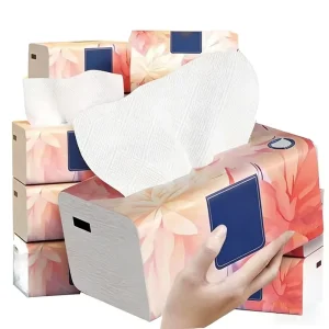 Manufacturers Soft Pack Facial Tissue 2/3/4ply Facial Cleansing Tissue Disposable Biodegradable Facial Tissue