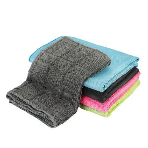 Masthome 5pcs Dust Polish Glass Clean Cloth Microfibre Kitchen Cleaning Rags Microfiber Cleaning Cloth Set
