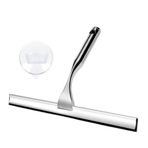 Masthome Durable Plastic Handle Convenient TPR Car Wiper Washing Stainless Steel Window Cleaning Squeegee