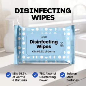 Medical Disposable Supply Price 75% Isopropyl Alcohol Prep Pad Certificated Disinfecting Wipes