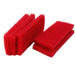 Medium-Duty Commercial Scouring Pad and Sponge Combo for Restaurant Hotel and Industrial Use