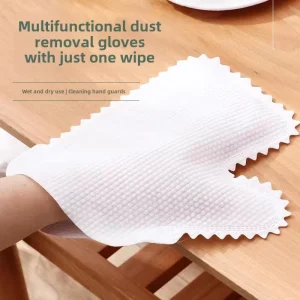Medium-Thickness Cotton Cleaning Gloves, Non-Disposable, Absorbent Household Kitchen Dusting Gloves