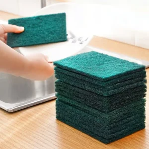 Melamine Carborundum Sponge Cleaning Brush for Pots, Pans, and Kitchen Utensils