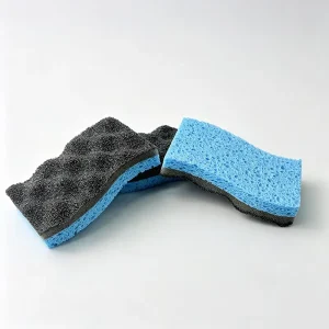 Melamine Cellulose Nylon Cleaning Sponge Scouring Pad