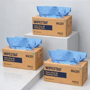 Meltblown Oil Absorbent Wiping Cloth 70gsm PP Reusable Industrial Cleaning Nonwoven Fabric Wiper