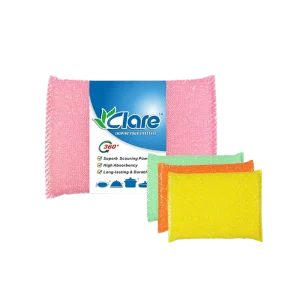 Mesh Cleaning Sponge Pad Scourer for Household Cleaning