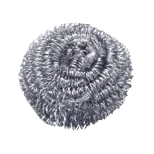 Metal Handheld Manual Kitchen Scrubbing Sponges Dishwashing Scouring Pads Stainless Steel Scrubbers Cleaning Dish Steel Wool