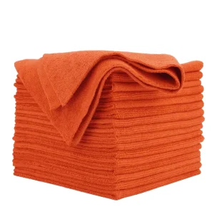 Microfiber Car Drying Towel 40x40cm 250gsm Edgeless Super Soft
