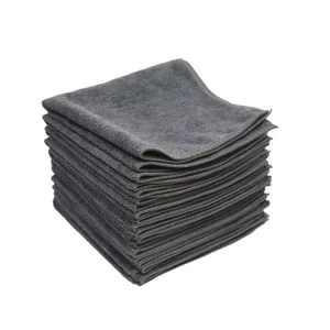 Microfiber Cleaning Cloth, 30x30cm and 40x40cm, for Car and Kitchen