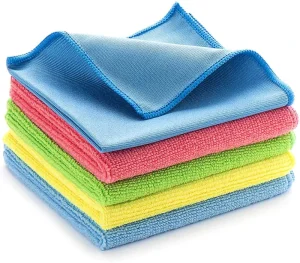 Microfiber Cleaning Cloth All-Purpose Towels Streak-Free Cleaning Rags
