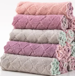 Microfiber Cleaning Cloth Lint Micro Fiber Cleaning Dish Towels for House Kitchen Towel Microfiber Eyeglass Cleaning Cloths