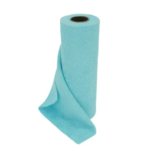 Microfiber Cleaning Cloth Roll 180GSM 30x30cm 30pcs Reusable Tear Away Quick Dry Cloths for Car Kitchen Automotive Home