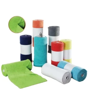 Microfiber Cleaning Cloth Roll 75-Pack Tear-Away Towels for Home Car and Kitchen