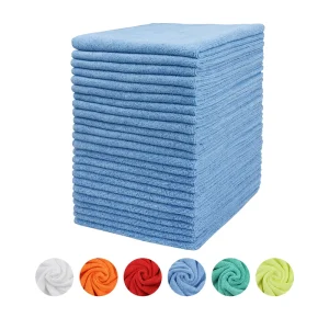 Microfiber Cleaning Cloth, Super Absorbent Lint-Free Reusable Dusting Cloth