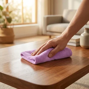 Microfiber Cleaning Cloth for Furniture Dusting Lint Free Household Rags for Home Office Janitorial Service