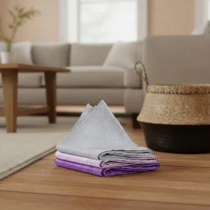 Microfiber Cleaning Cloth for Kitchen and Car Wash Without Detergent
