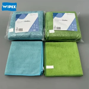 Microfiber Cleaning Cloths Non Abrasive Reusable and Washable Multi color Wiping