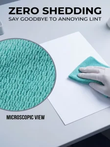 Microfiber Cleaning Cloths for Kitchen Car and Household Use Absorbent