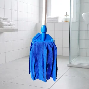 Microfiber Clip Mop Aluminum Handle for Wet Dry Commercial and Hotel Floor Cleaning